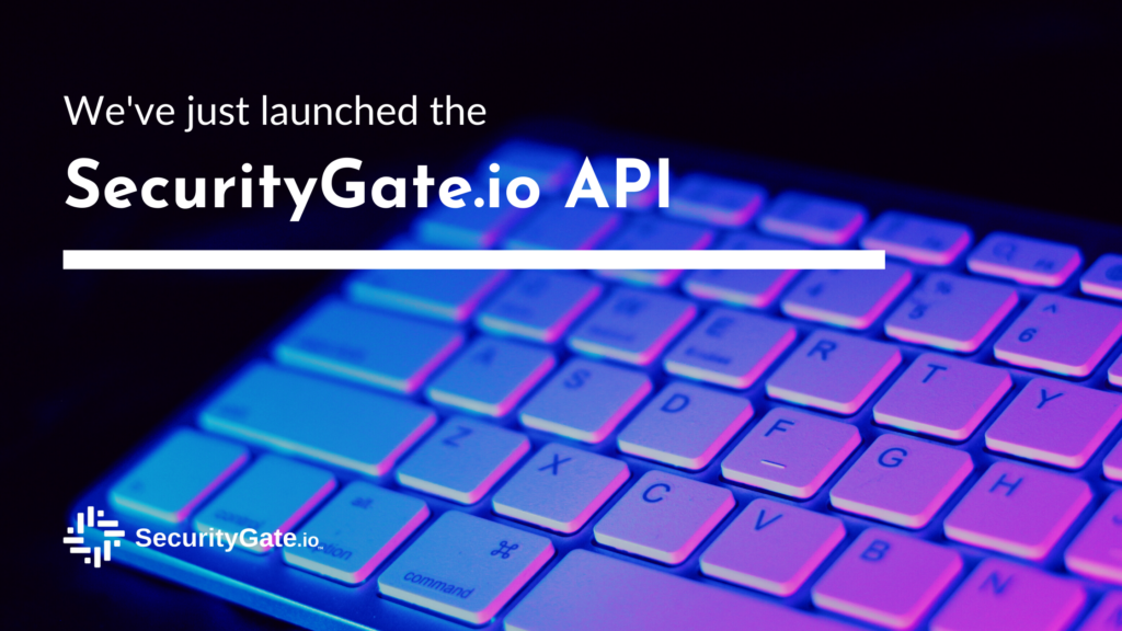 we've just launched our api